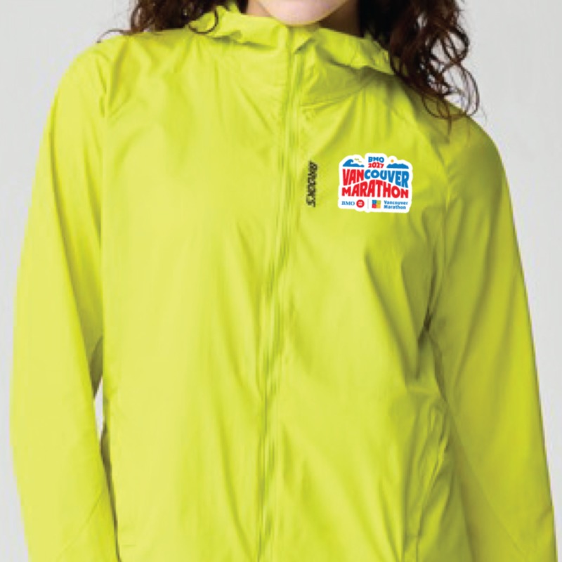Brooks Packable Canopy Jacket - Citrus