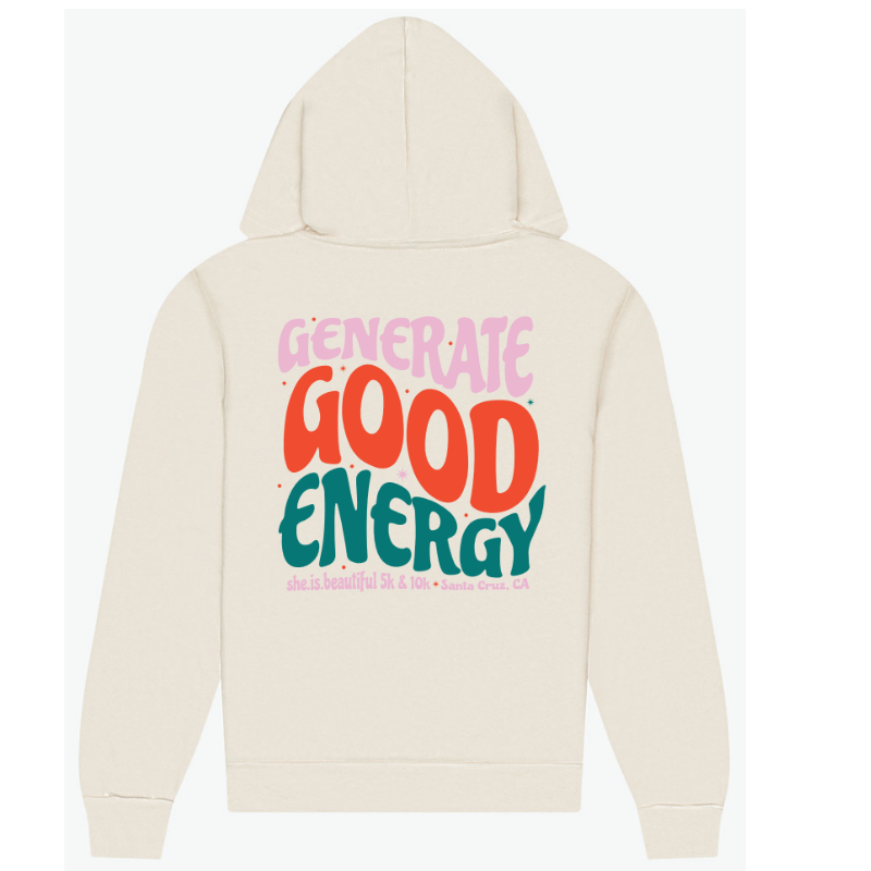 Kid's Generate Good Energy Hoodie — Store — 16th Annual She.is ...