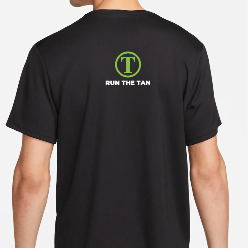 Mens Nike Dri-Fit Running T-Shirt - Back