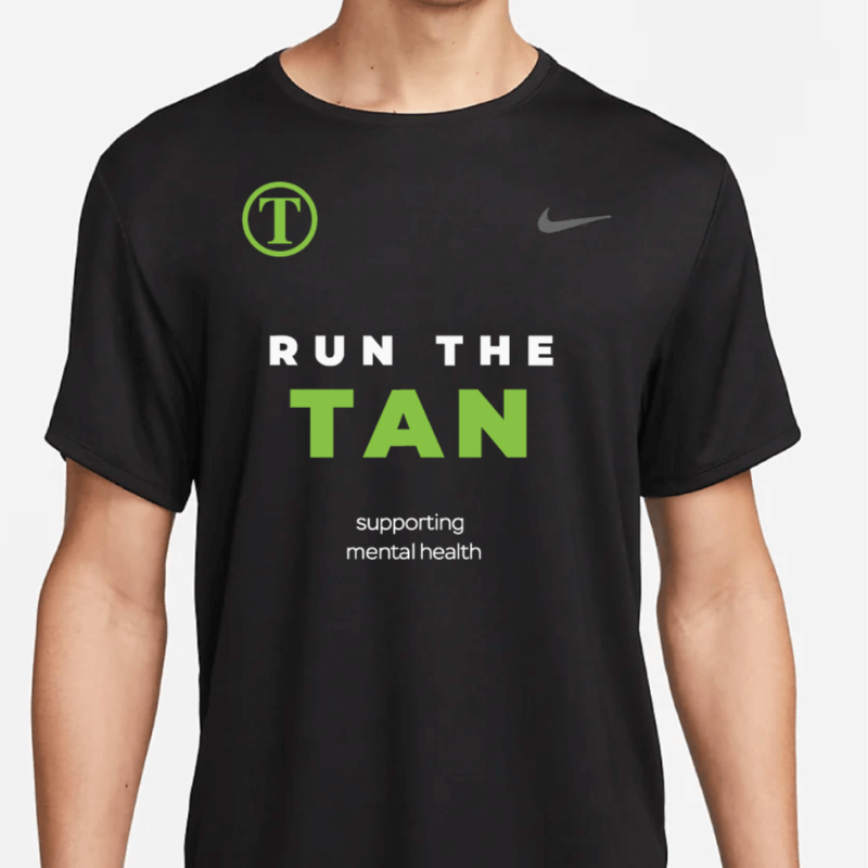 Mens Nike Dri-Fit Running T-Shirt - Front