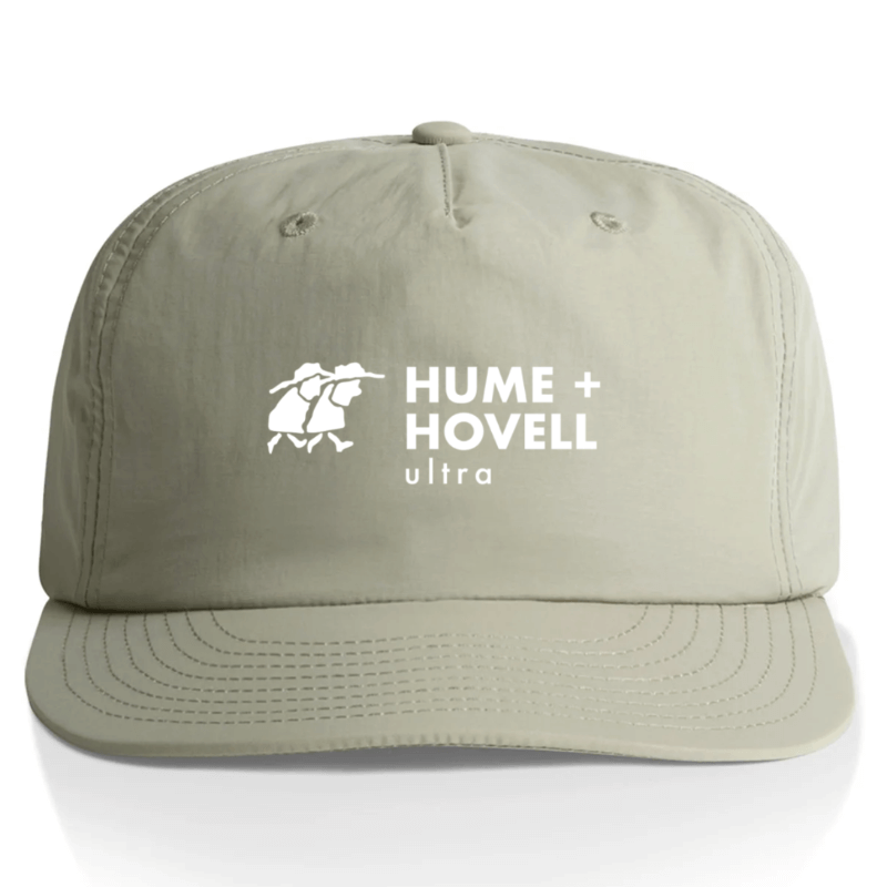 Eucalyptus cap with Hume and Hovell Logo
