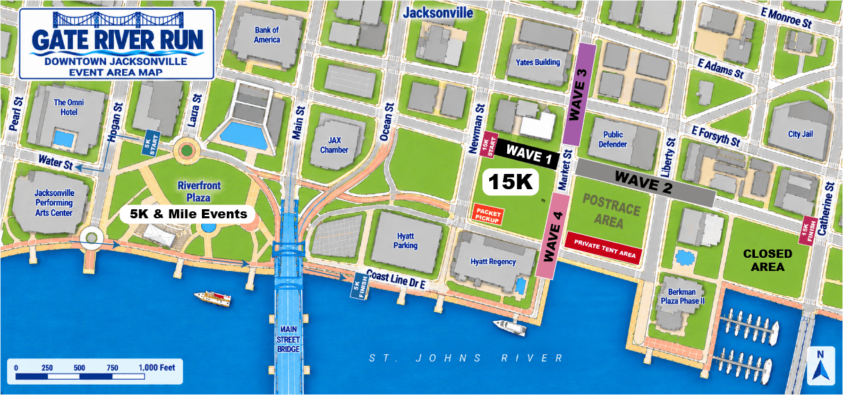 Gate River Run Information