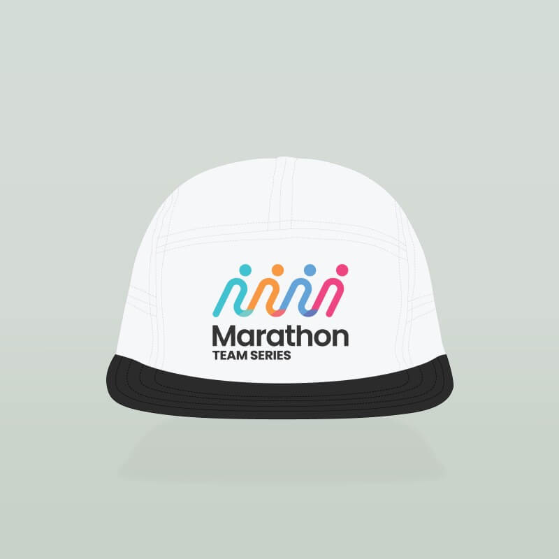 Athletic hat front