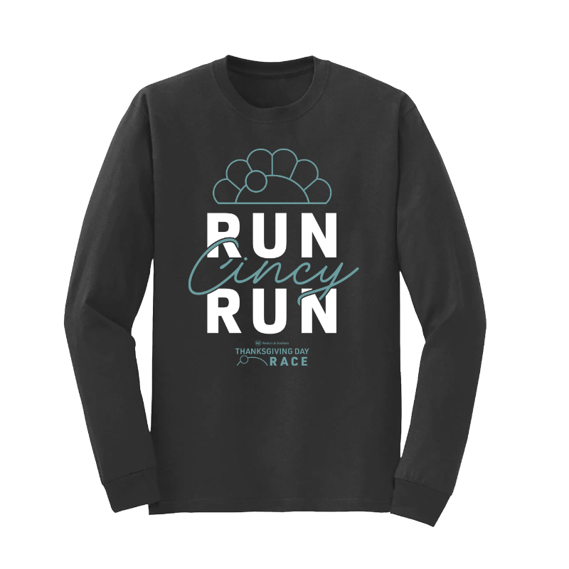 Long Sleeved Tri-blend Dark Gray T-shirt