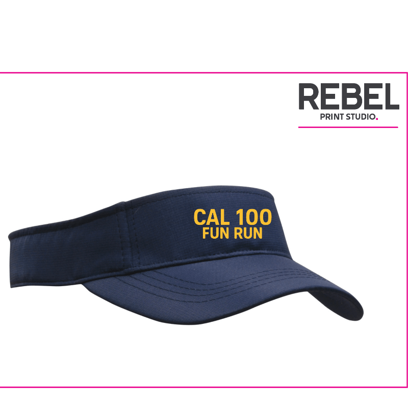Cal 100 Fun Run Visor