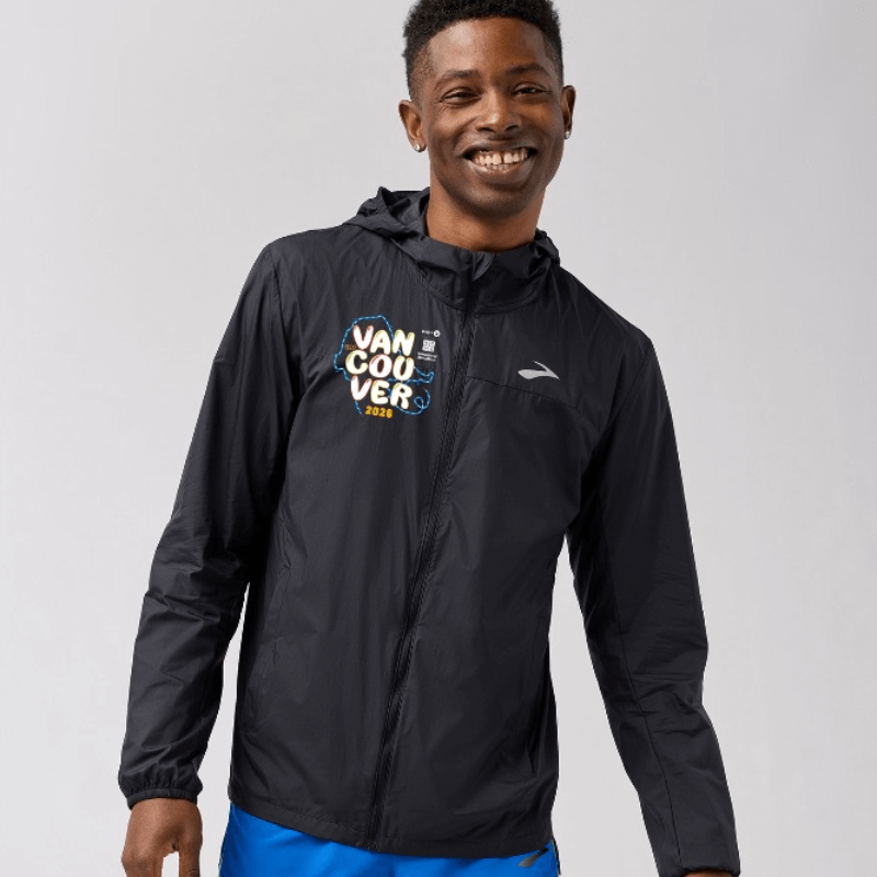 Men's Packable Canopy Jacket - Black