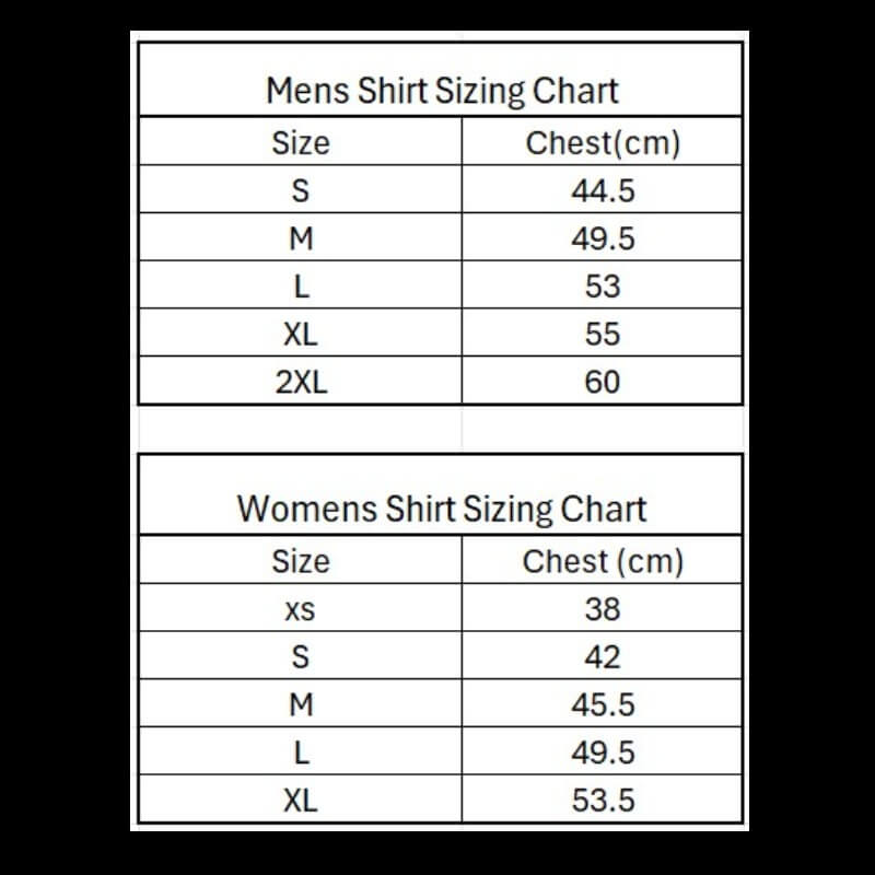 Sizing Chart