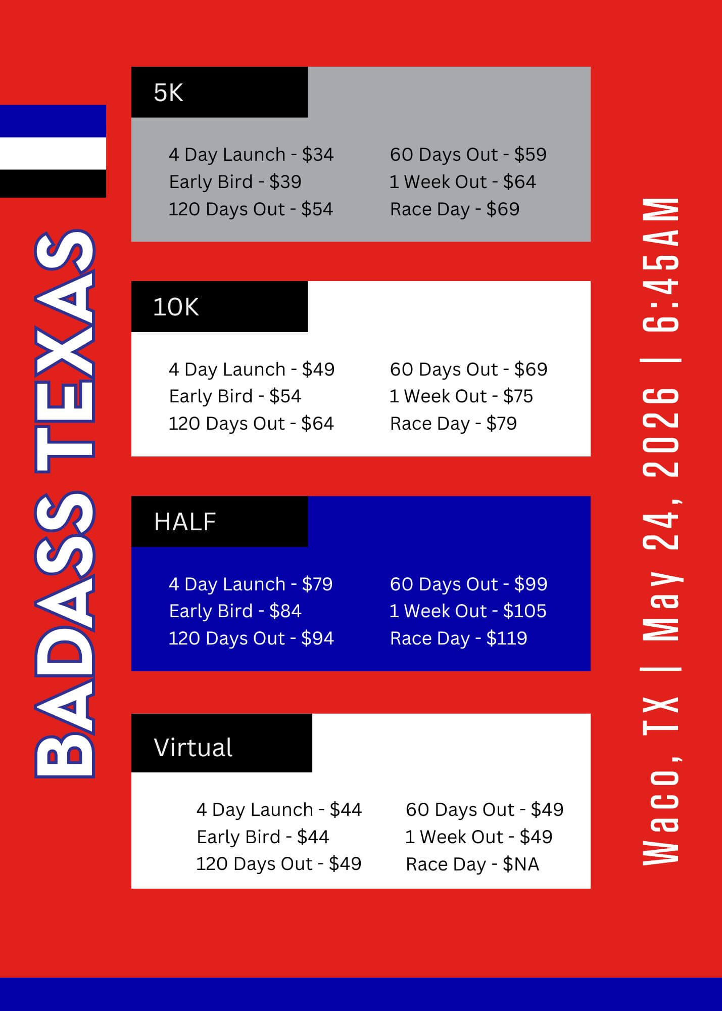 Badass Texas Pricing 2026