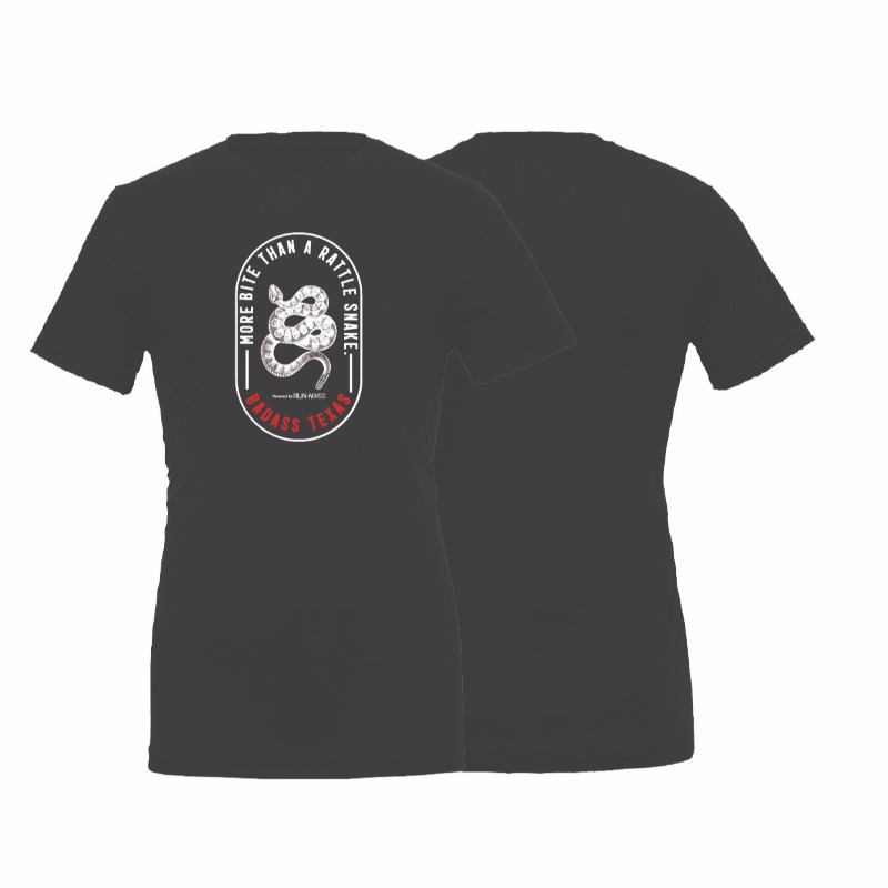 Sharp, bold, and unmistakably Texas. The Rattlesnake Badge Tee features a vintage-inspired badge design.  Printed on a premium tri-blend tee, this shirt delivers the perfect mix of rugged style and everyday comfort. The ultra-soft fabric feels broken-in r
