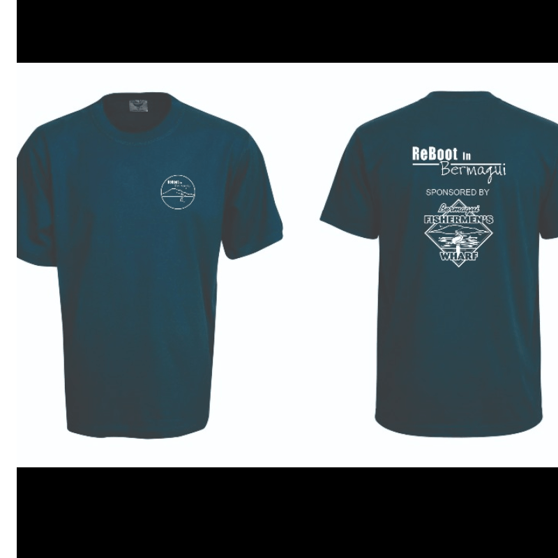 Teal ReBoot Branded T Shirt