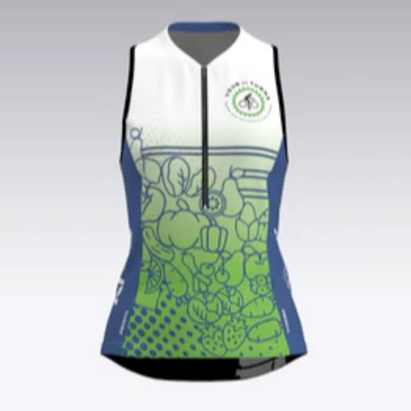 Women's Sleeveless Jersey Front 