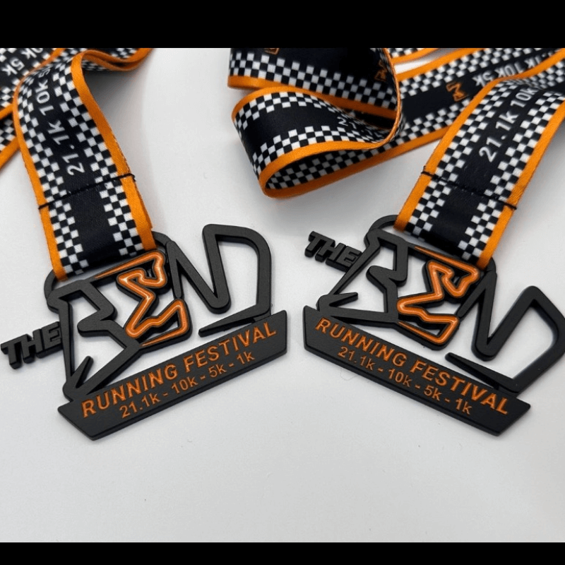 All Half Finishers get  a medal (10k/5k/1k must order)