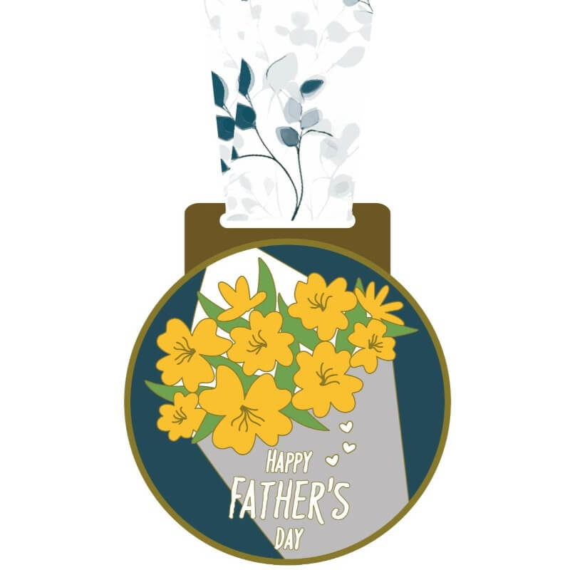 Father's Day 5km Medal 2025