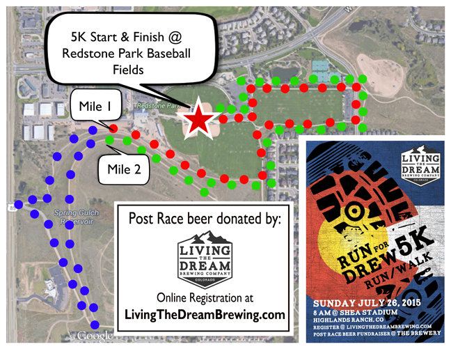 2016 — Run for Drew 5K — Race Roster — Registration, Marketing, Fundraising