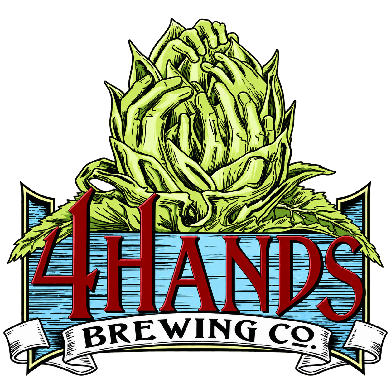 In kind sponsor- 4 Hands Brewing