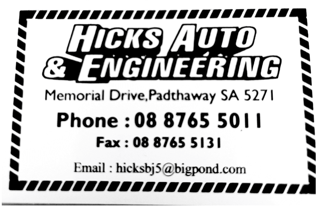 Hicks Auto and Engineering Pty Ltd