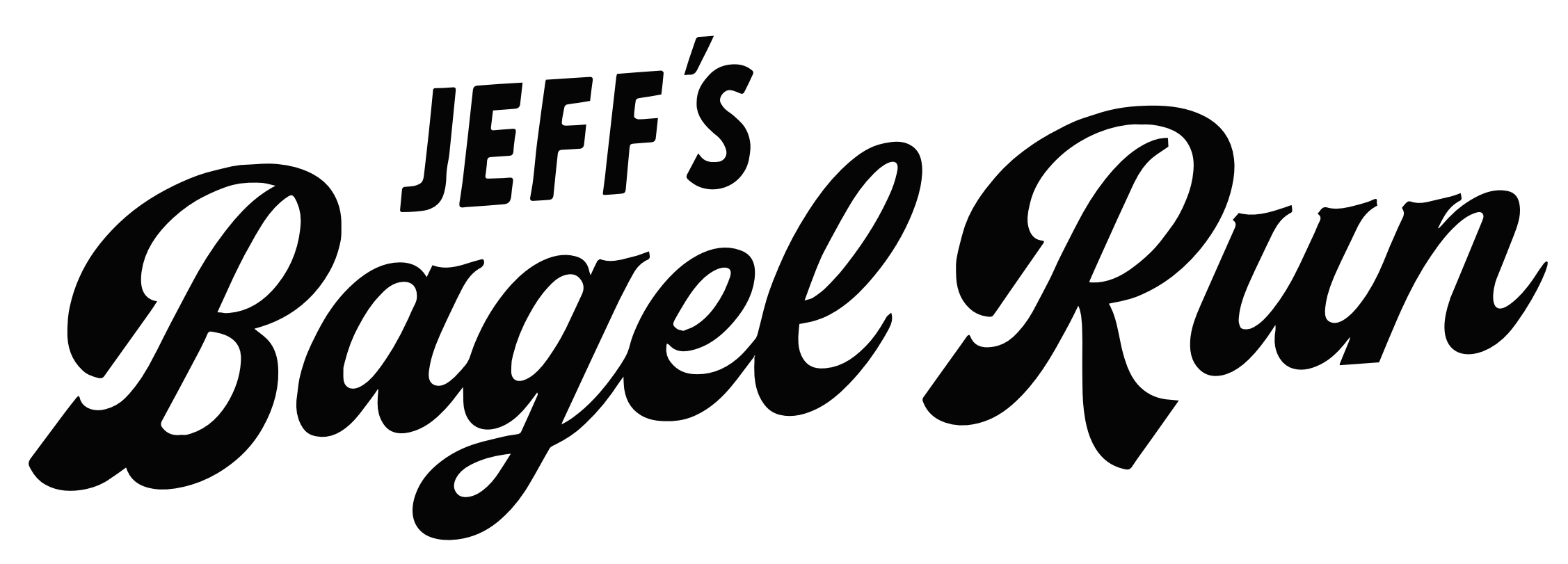 Jeff's Bagel Run