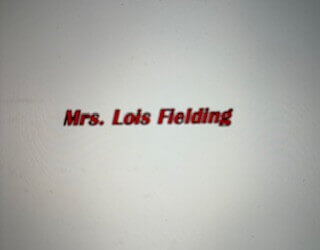 Mrs. Lois Fielding