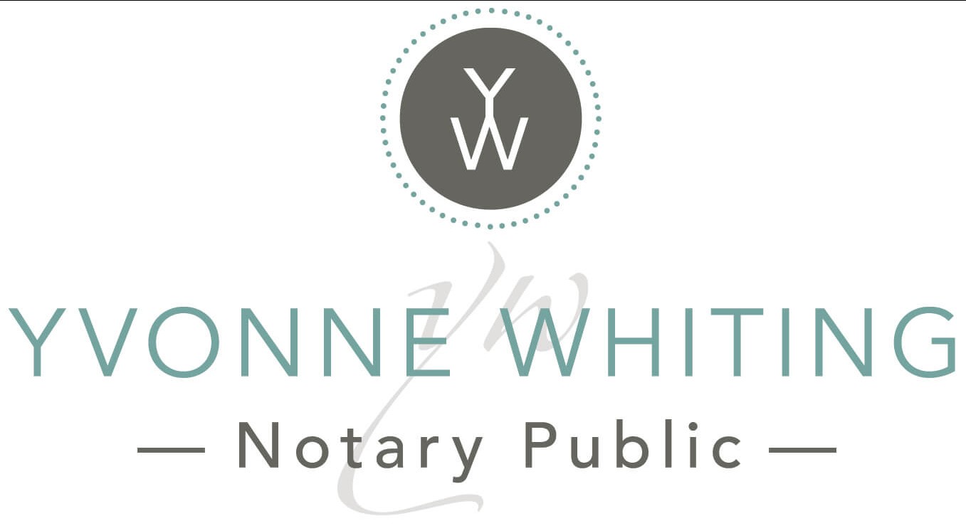 Yvonne Whiting Notary Public