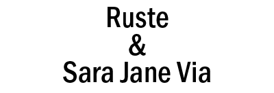 Ruste & Sara Jane Via