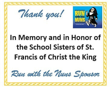 In Honor of the School Sisters of St. Francis