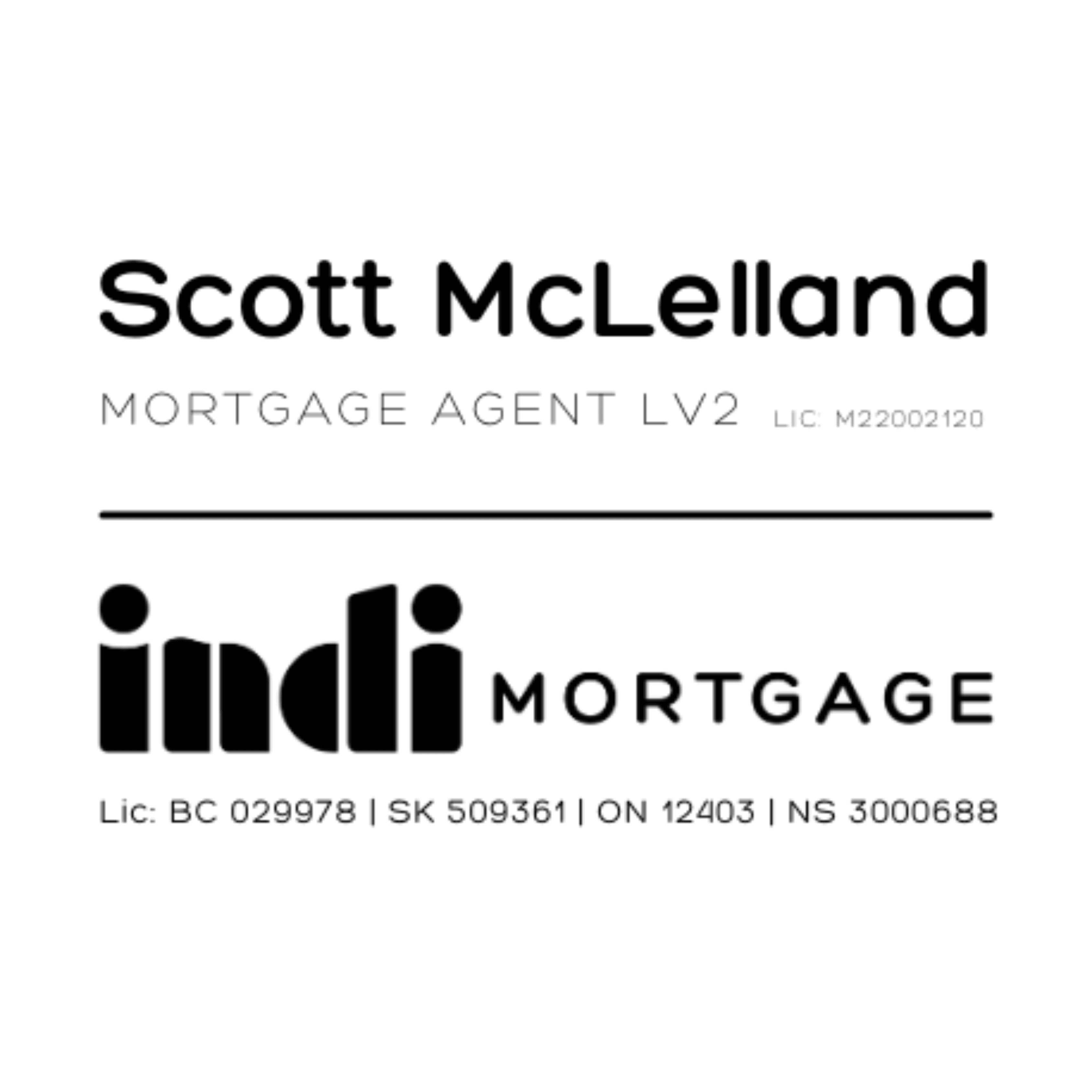 indi Mortgage - Scott McLelland Mortage Agent