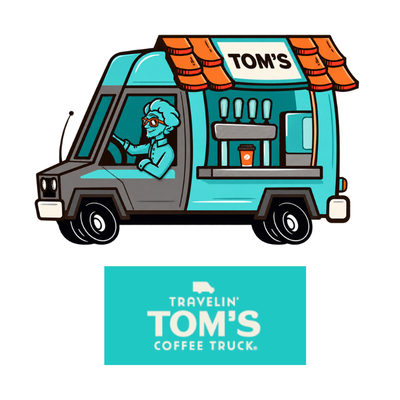 In kind sponsor- Tom’s Travelin Coffee