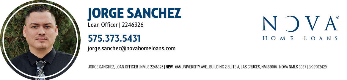NOVA HOME LOANS - JORGE SANCHEZ