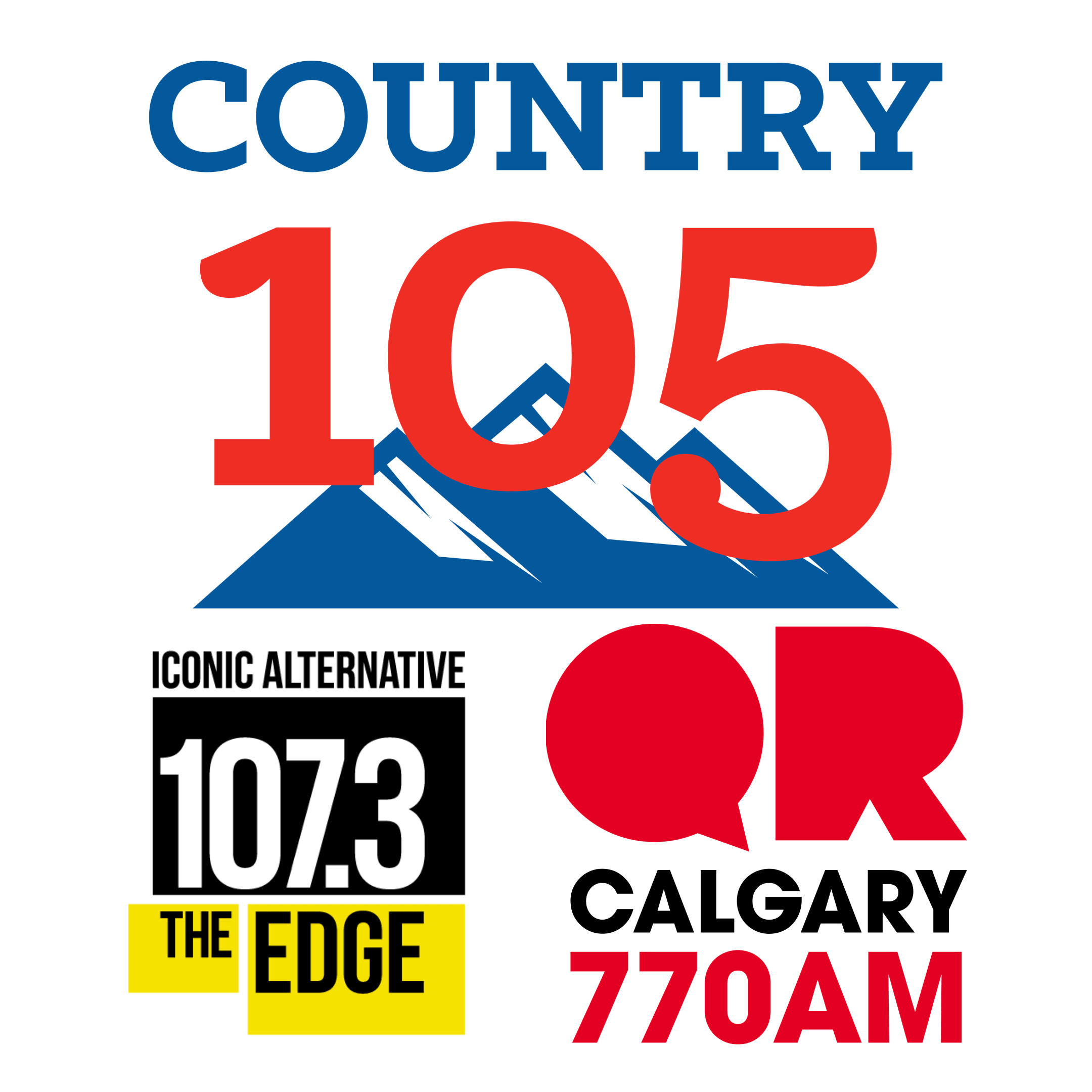 Country 105, Calgary 770AM, The Edge 107.3
