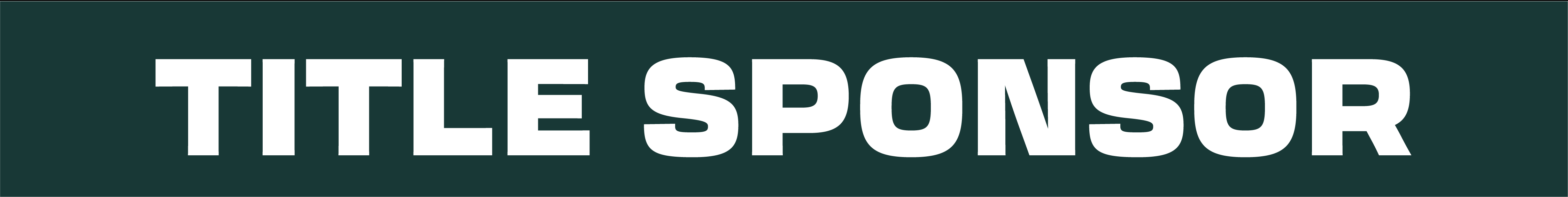 Title Sponsor