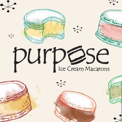 Purpose Ice Cream Macarons