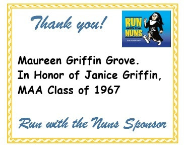 Maureen Griffin Grove. In Honor of Janice Griffin, MAA Class of 1967