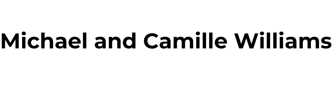 Michael and Camille Williams