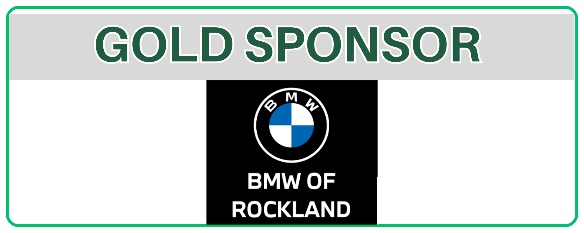 BMW of Rockland - GOLD Sponsor