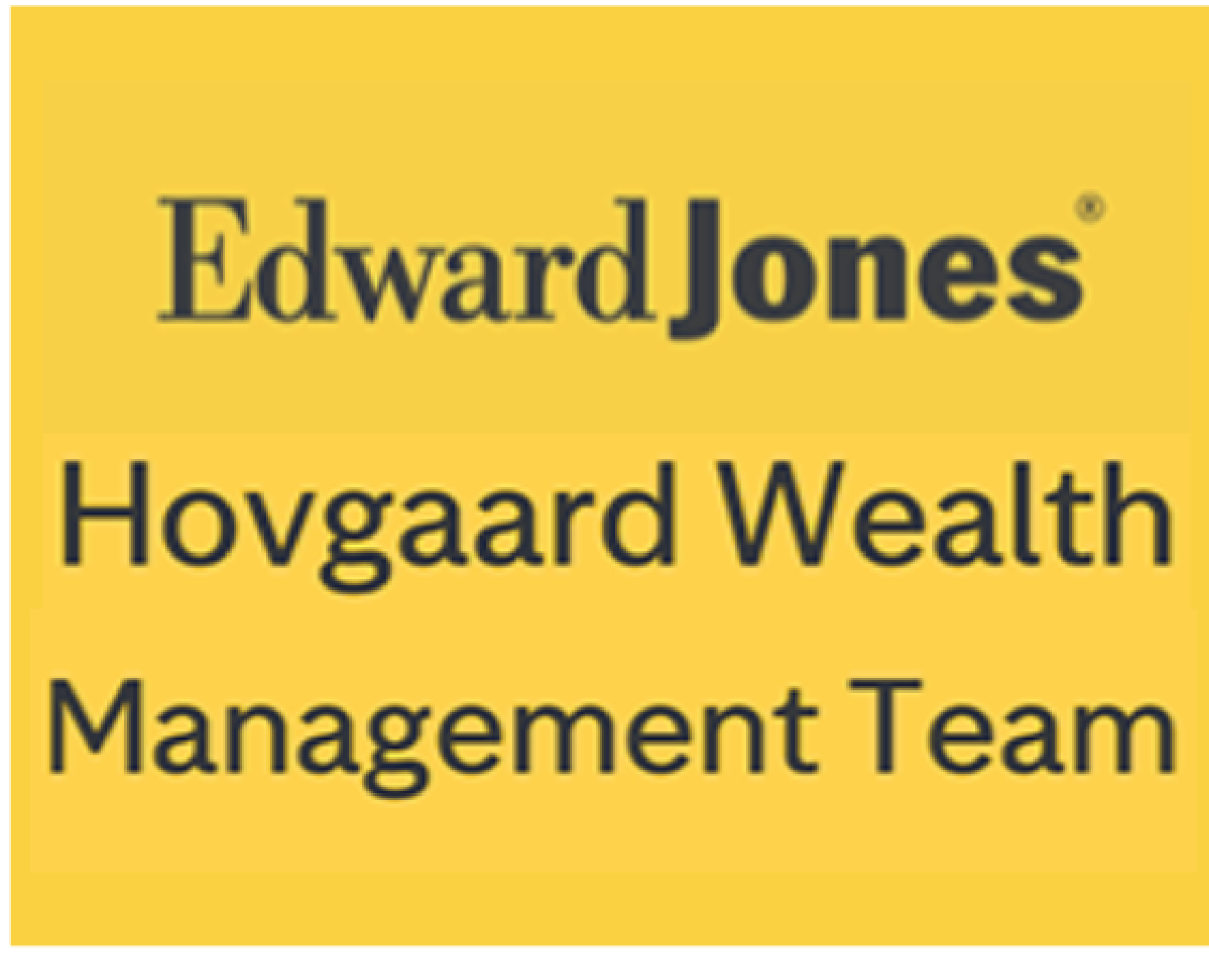 Edward Jones- Abra Hovgaard