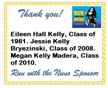 Eileen Hall Kelly, Class of '81. Jessie Kelly Bryezinski, Class of '08. Megan Kelly Madera, Class of '10